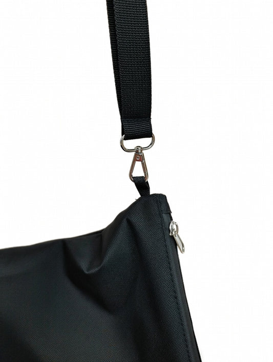 CALI Wet Bag X-Large Gym Swimming Laundry Odour & Bacteria Proof for Sweaty Gym Clothes, Dirty Laundry, Swimsuits & Towels 45cm x 60cm (Black)