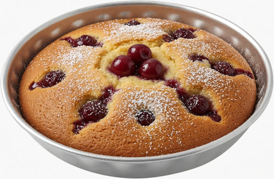 SteelPan Stainless Steel Pie Tin / Tart Mold / Flan Dish - Uncoated PTFE Free, Honeycomb Release, Made in Italy