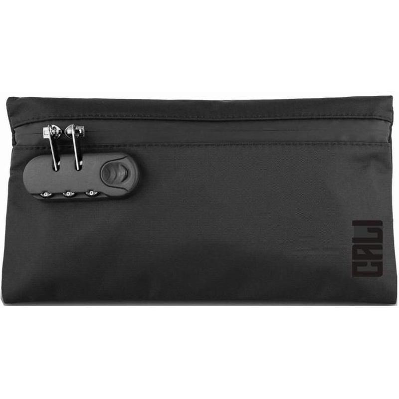 fresherpack.co.uk CALI 11" x 6" Smell Proof Lockable Bag Pouch Discreet Travel Smoking Stash Case