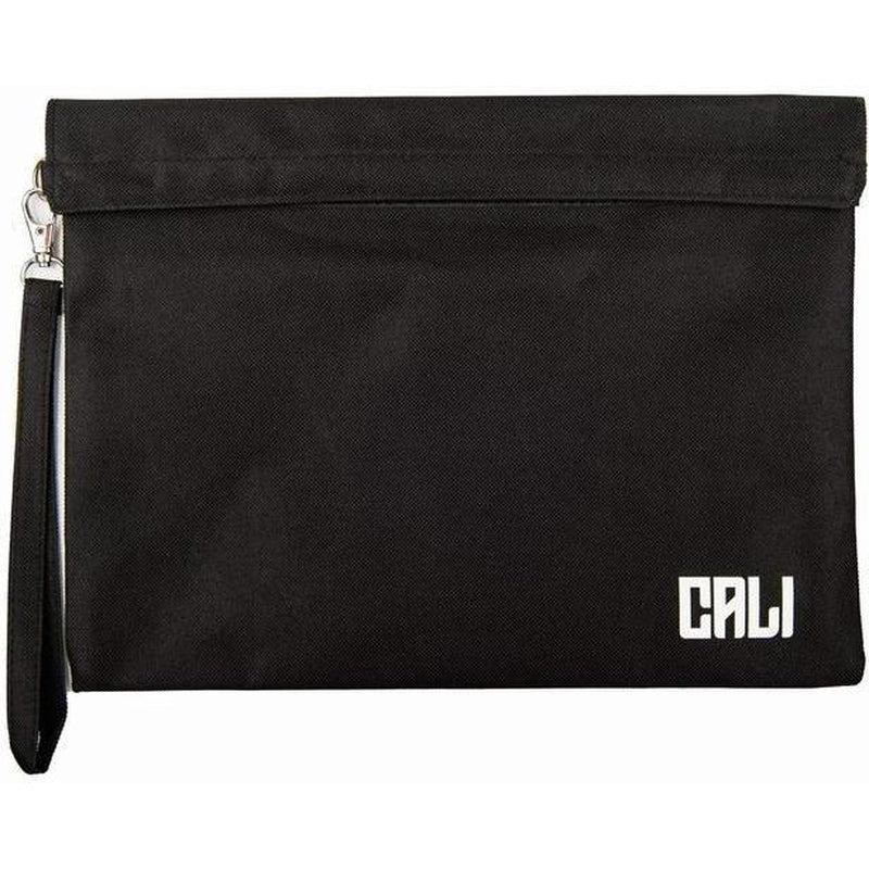 fresherpack.co.uk CALI Smell Proof Stash Vape Smoking Flat Soft Bag 20cm x 30cm (Black)