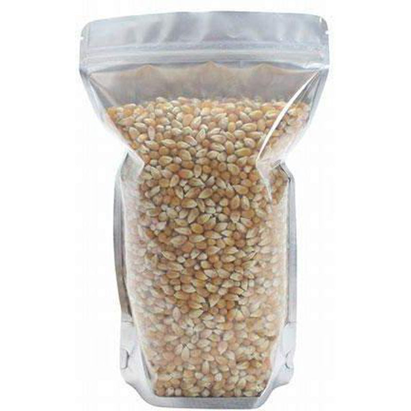 fresherpack.co.uk Fresherpack Clear Front Foil 12cm x 20cm Silver Zip Lock Mylar Foil Standup Pouches - Hold up to 350g