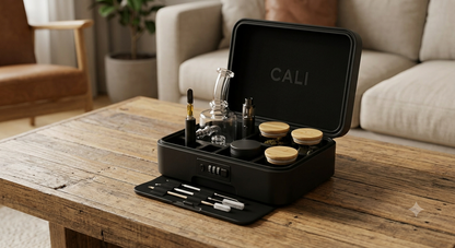 CALI Large Smell Proof Lock Stash Case