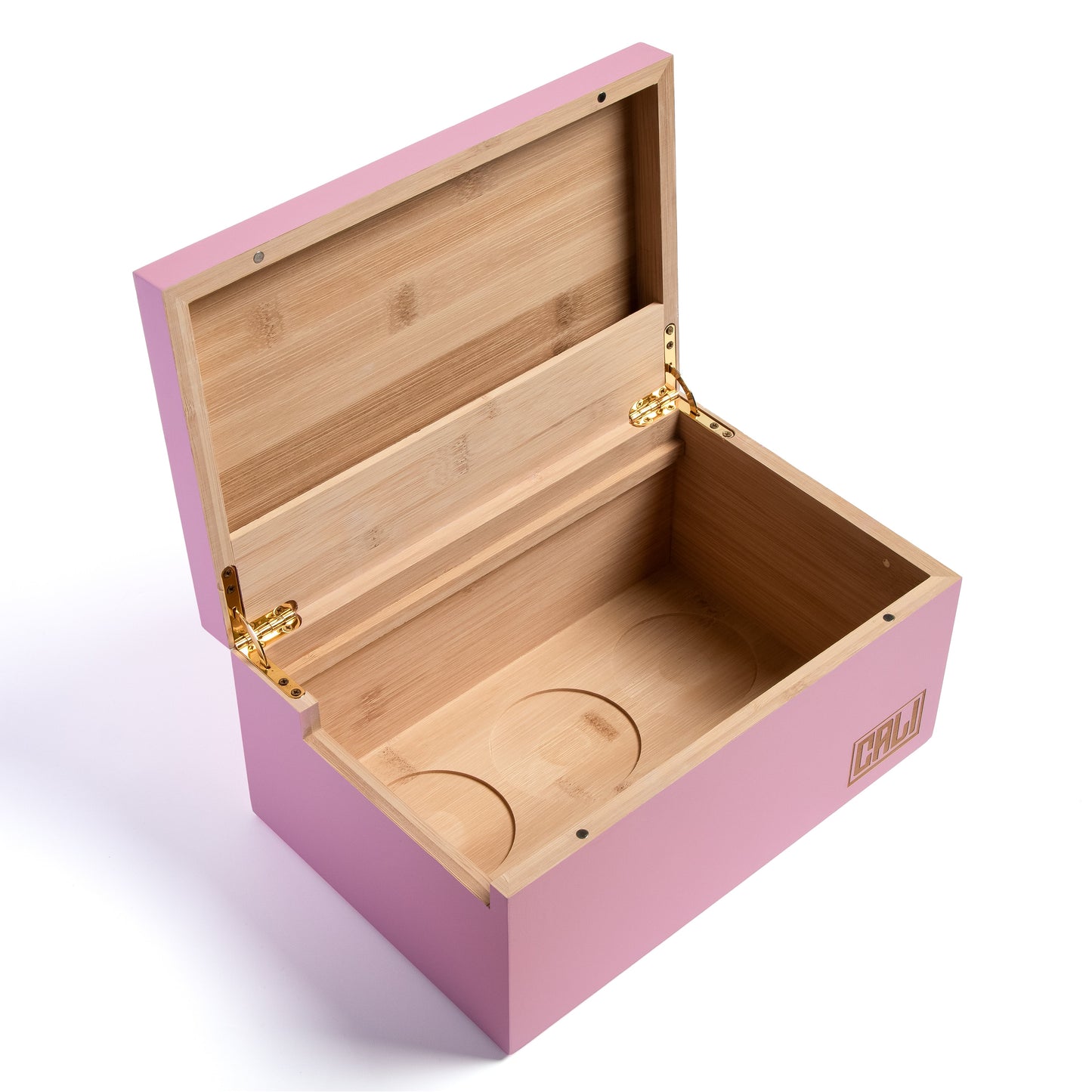 fresherpack.co.uk CALI Large Stash Box with Rolling Tray (Pink)