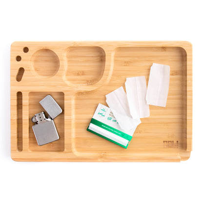 CALI Bamboo Smokers Rolling Tray Large 20cm x 30cm