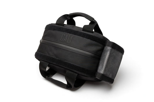 CALI Smell Proof Grab Bag for Gym or Backpack insert, Carbon Lined (Black)