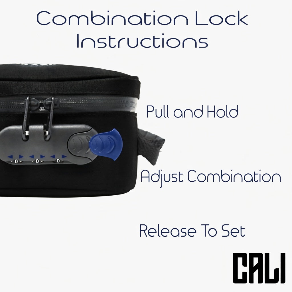CALI Large Stash Case Smellproof (Black)