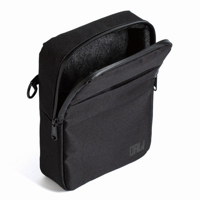 fresherpack.co.uk CALI Smell Proof Cross Body Stash Bag RFID and Slash Protection (Black)