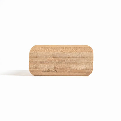 fresherpack.co.uk CALI Smoking Stash Rolling Box Tray Portable Pocket Bamboo Storage Box with Magnetic Lid (Natural)