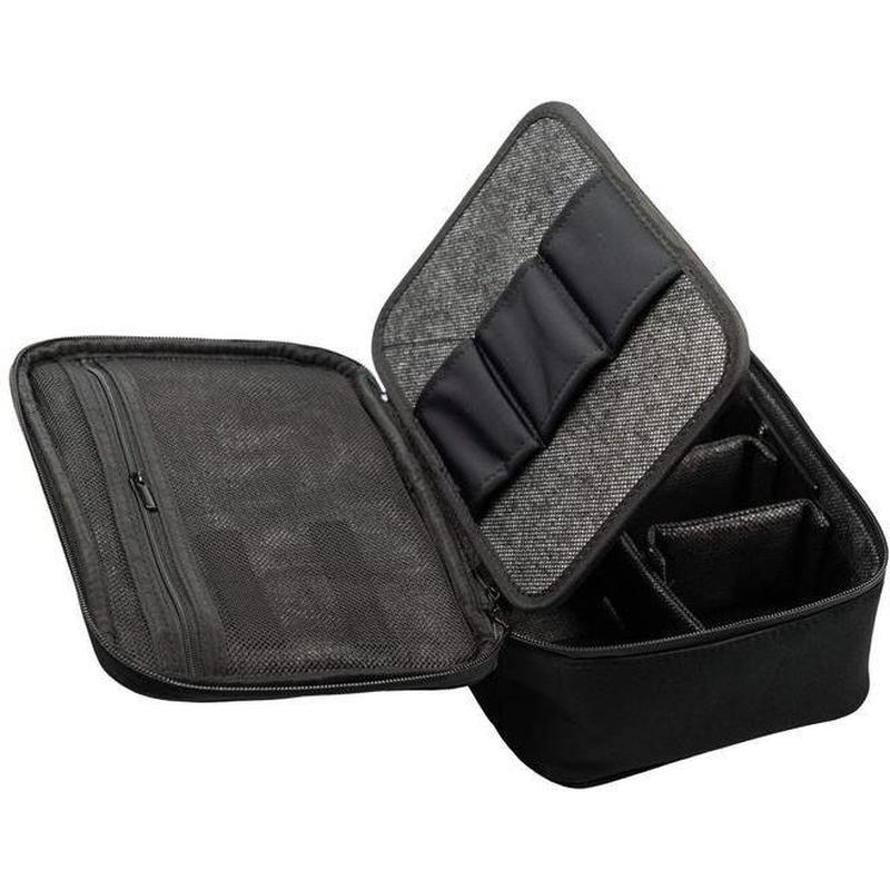 fresherpack.co.uk CALI Black Large Premium Smell Proof Case Lockable - Store Your Smoking Stash 18cm x 24cm