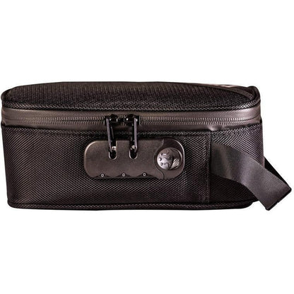 fresherpack.co.uk CALI Stash Bag Discreet Lockable Storage Smell Proof Case (Black)